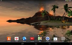 3D Volcano Live Wallpaper ekran görüntüsü APK 7