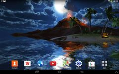 3D Volcano Live Wallpaper ekran görüntüsü APK 1