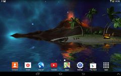 3D Volcano Live Wallpaper ekran görüntüsü APK 