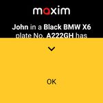 Скриншот 2 APK-версии Максим: заказ такси