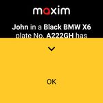 Tangkap skrin apk maxim — order taxi, food and groceries delivery 2