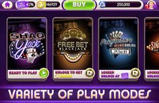 Screenshot  di myVEGAS Blackjack -Free Casino apk