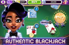 Screenshot 6 di myVEGAS Blackjack -Free Casino apk