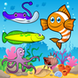 Puzzle for Toddlers Sea Fishes apk icon