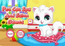 Pet Cat Spa And Salon Games HD imgesi 8