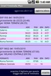 Orari Trenitalia Plus - orari treni e ritardi Screenshot APK 