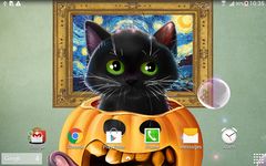 Screenshot 4 di Cute Halloween Live Wallpaper apk