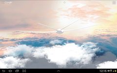 Ein Flug in den Wolken 3D Bild 