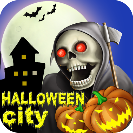 Хэллоуинская версия. Halloween City game.