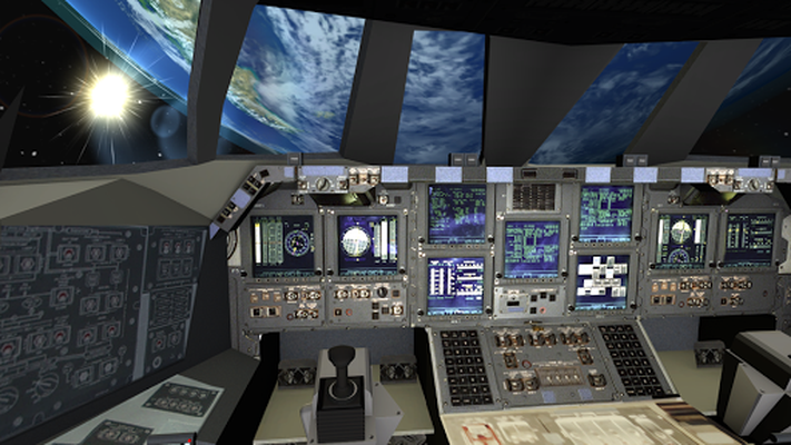 nasa space shuttle flight simulator