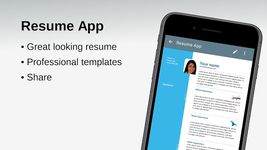 Tangkapan layar apk Resume App 1