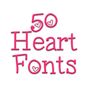Fonts for FlipFont 50 Hearts Simgesi