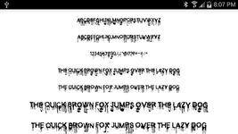 Halloween Fonts for FlipFont zrzut z ekranu apk 6