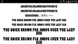 Halloween Fonts for FlipFont zrzut z ekranu apk 2