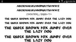 Halloween Fonts for FlipFont zrzut z ekranu apk 1