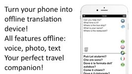 Captura de tela do apk Translate Offline Italian Free 6