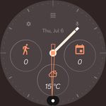 Скриншот  APK-версии Pujie Black Watch Faces