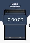 Captură de ecran Simple Stopwatch apk 12