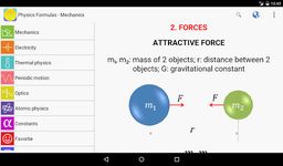 Physics Formulas ekran görüntüsü APK 2