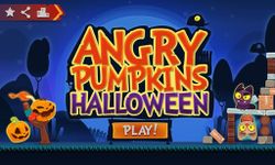 Картинка  Angry Pumpkins Halloween