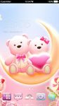 Cute Bear love  honey with Pink hearts DIY Theme image 1