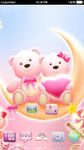 Cute Bear love  honey with Pink hearts DIY Theme image 