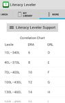 Captura de tela do apk Literacy Leveler 