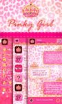 Captura de tela do apk GO SMS PINKY GIRL THEME 4