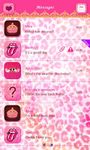 Tangkapan layar apk GO SMS PINKY GIRL THEME 3