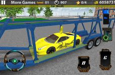 Imagen 12 de 3D Car transport trailer truck