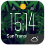 Floating clock weather today APK