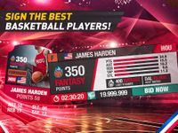 Captura de tela do apk Basketball Fantasy Manager 2k20 - Playoffs Game 14