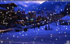 Captura de tela do apk Neve Night City live wallpaper 12