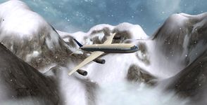 Скриншот 1 APK-версии Flight Simulator Snow Plane 3D