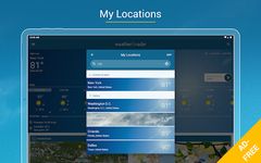 Скриншот  APK-версии Weather & Radar Pro Ad-Free