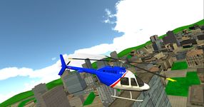 Captură de ecran City Helicopter Game 3D apk 5