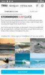 Tangkapan layar apk MSW Surf Forecast 5
