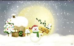 Christmas Snow Live Wallpaper afbeelding 5