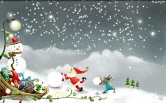 Captură de ecran Christmas Snow Live Wallpaper apk 6