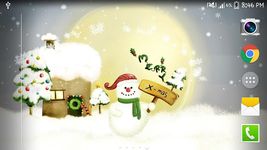 Captură de ecran Christmas Snow Live Wallpaper apk 21