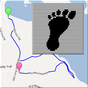 Simply Walking - GPS Map Steps apk icon