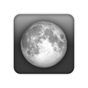 Ícone do Widget simples de fase da lua
