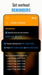 Workout Tracker & Gym Trainer - Fitness Log Book ekran görüntüsü APK 6