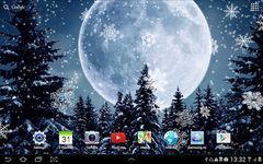 Winter Night Live Wallpaper captura de pantalla apk 