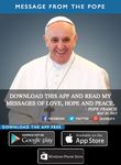 Captura de tela do apk Mensagens do Papa Francisco 
