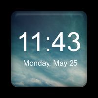 Ícone do Digital Clock Widget