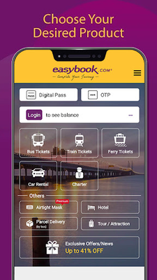 Easybook bus ticket