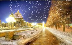 Neige Night Live Wallpaper HD capture d'écran apk 3