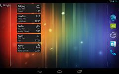 Imagem 2 do World Clock & Weather Widget