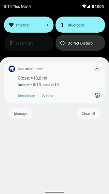 Alarma De Lluvia Rain Alarm Apk Descargar App Gratis Para Android